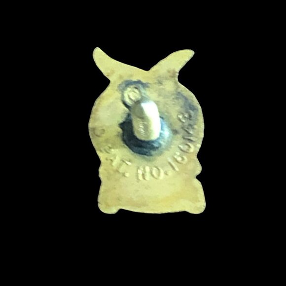 FOE‎ Fraternal Order of Eagles Tie Tac Patron Vintage Lapel Pin Screw Back - Picture 2 of 5